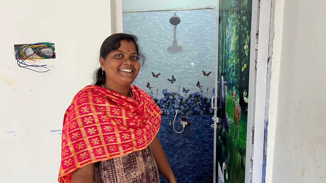 எங்க புது வீட்டோட ரூம் டூர் உங்களுக்கு காட்ட போறேன் வாங்க