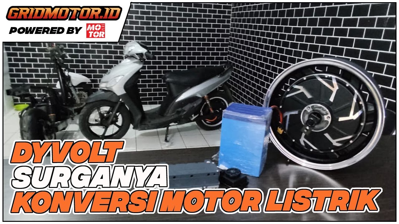 Paket Terjangkau Konversi Kit Yamaha Mio Garapan Dyvolt Vehicle By Petrikbike