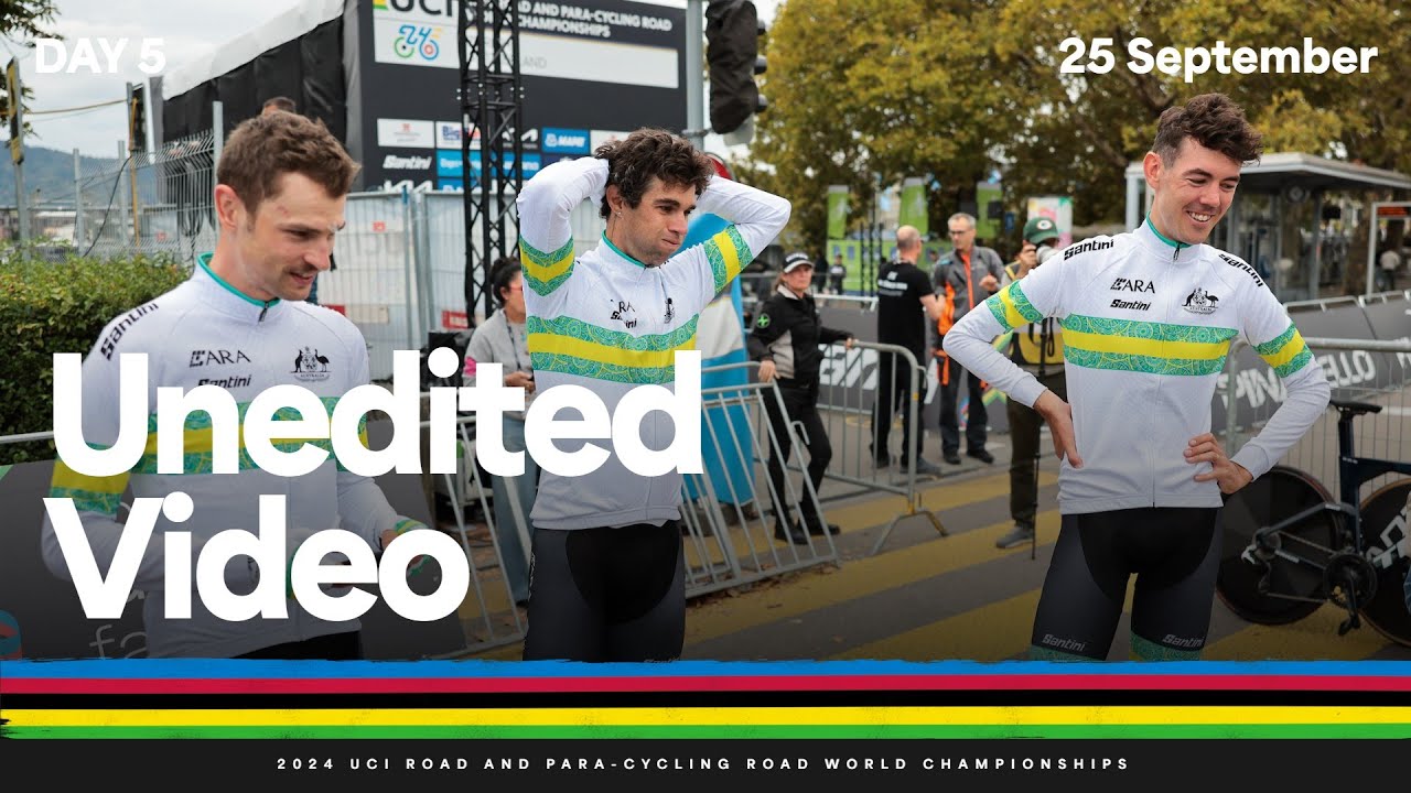 Day 5 Raw Video | 2024 UCI Road and Para-cycling Road World Championships