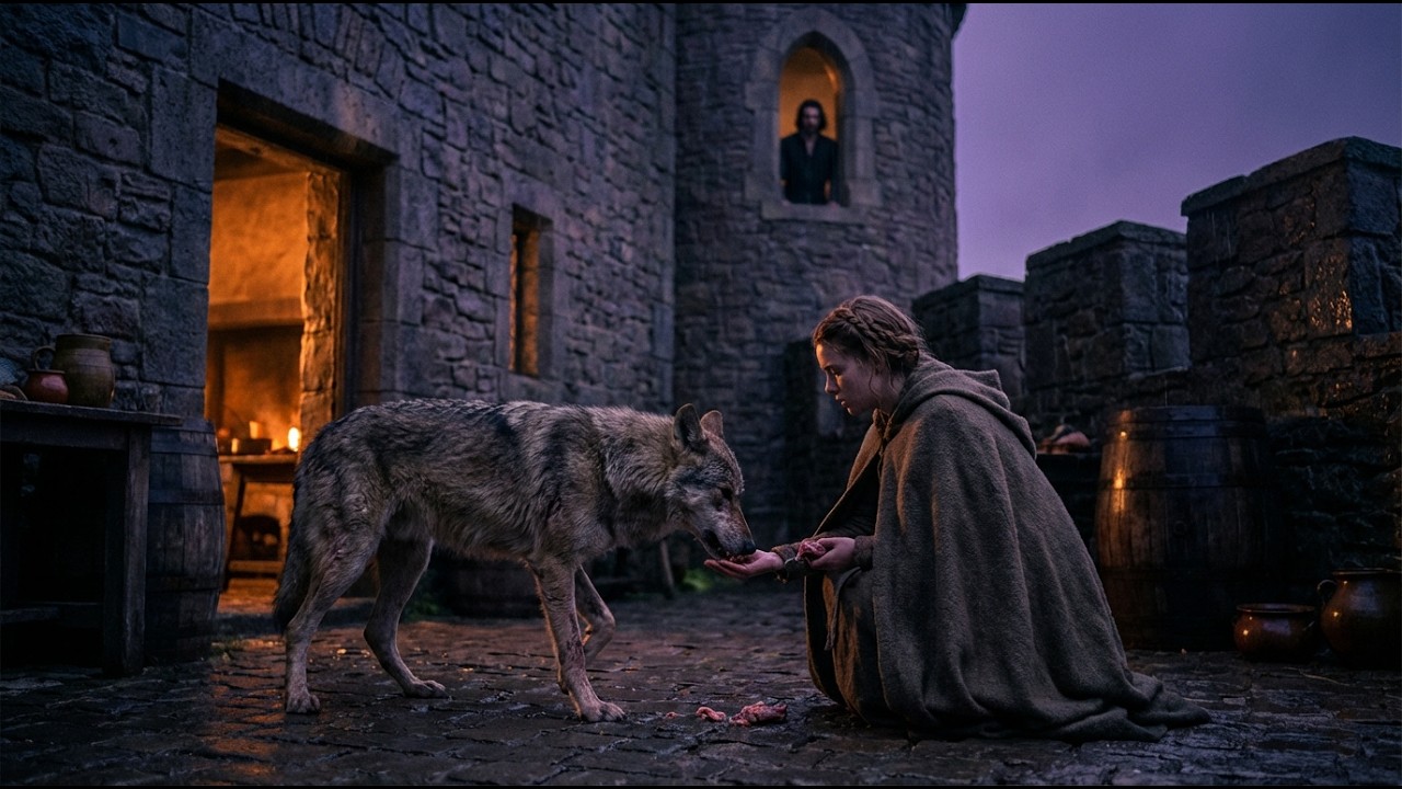She Fed the Alpha King's Three-Legged Wolf the Scraps No One Wanted — He Watched for Months
