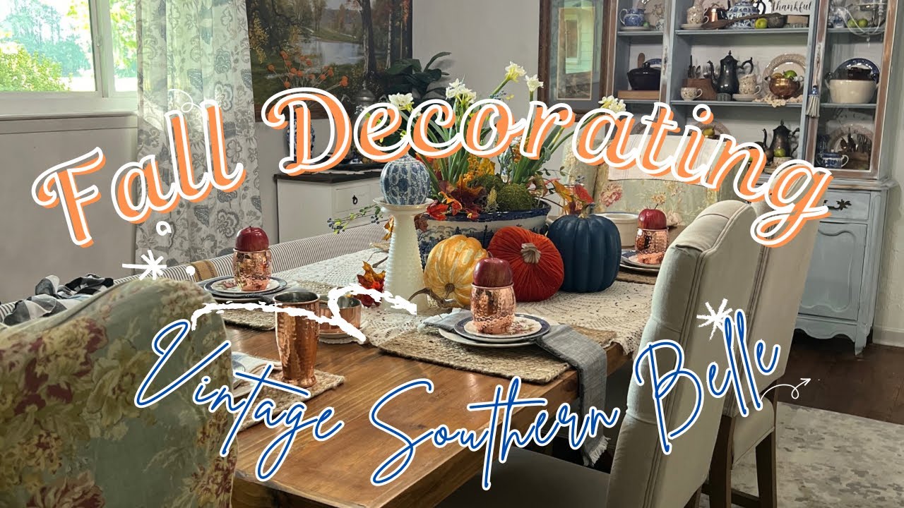 2024 Fall Decor/Cozy Fall Entryway Decorating/Fall Farmhouse