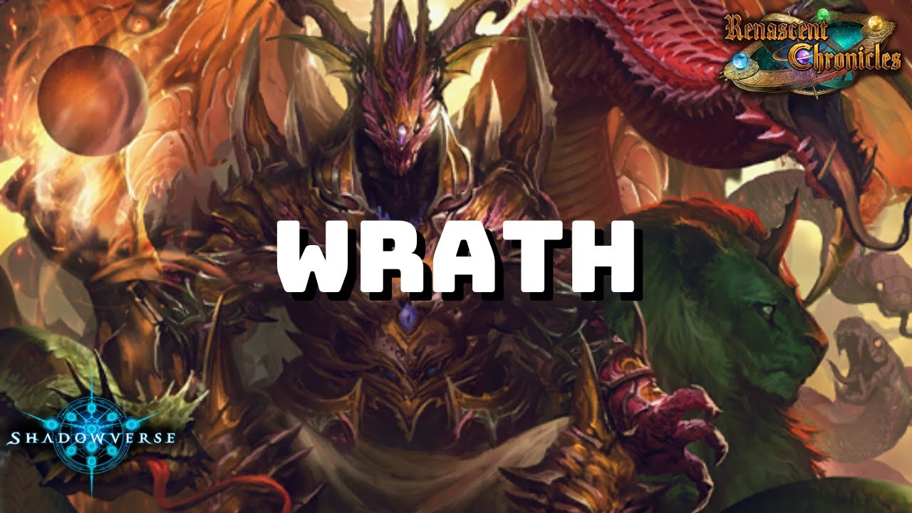 【Shadowverse】 Wrath Bloodcraft - Master Rank | Renascent Chronicles (Rotation)