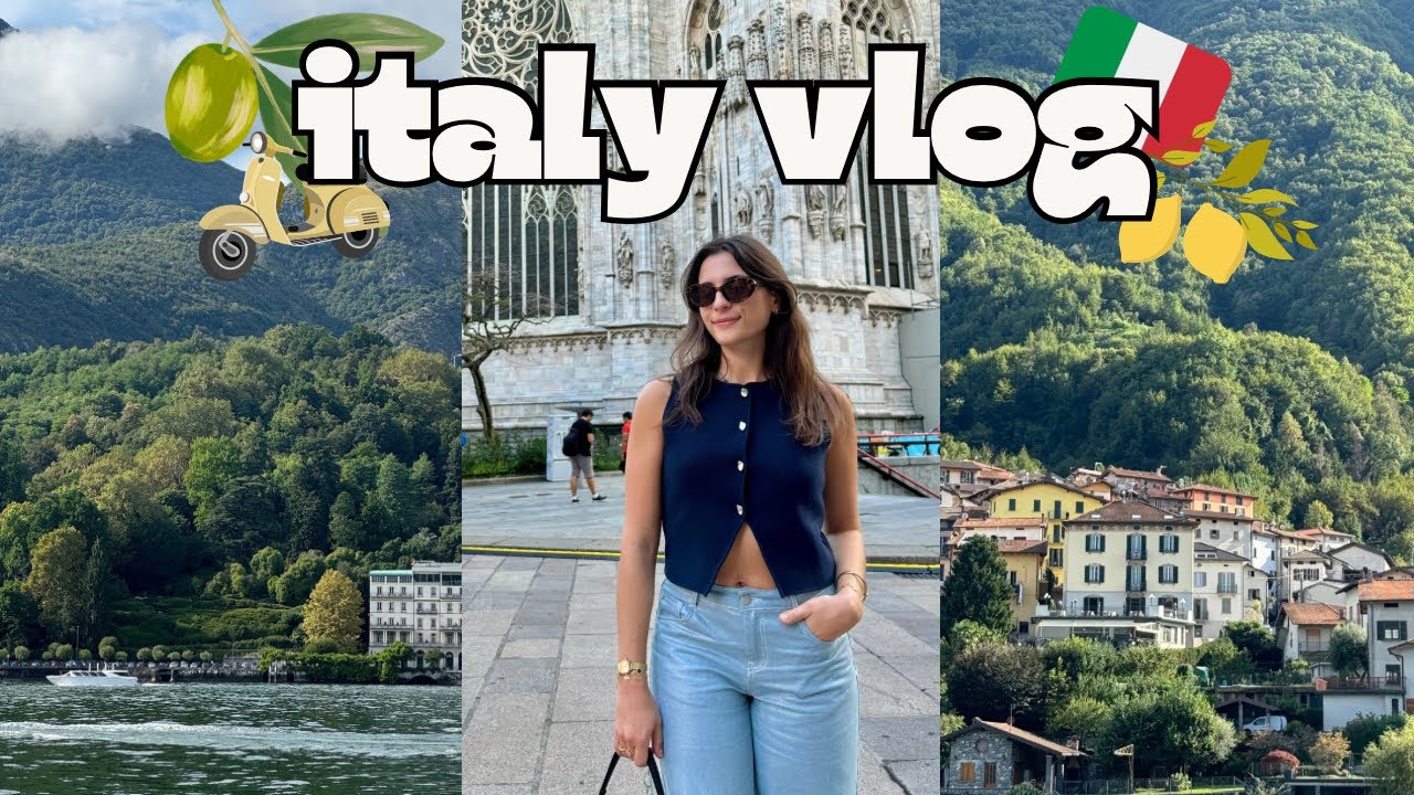 EUROPE TOUR: MILAN VLOG | The city of fashion and architecture 🛍 🏛