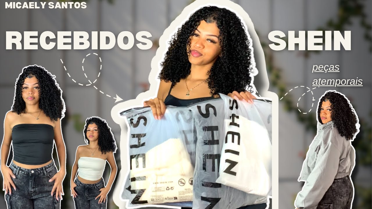 RECEBIDOS DA SHEIN | *peças atemporais | looks| provador|