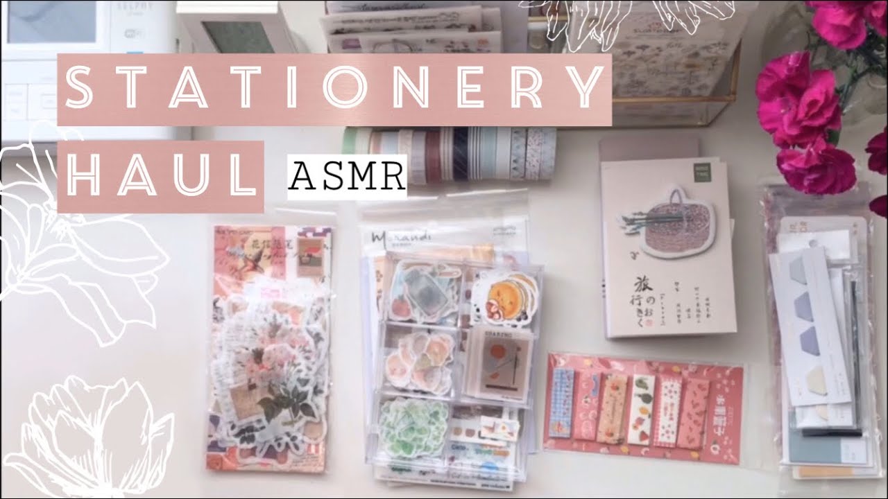 ⋆⟡ (ASMR) AliExpress Stationery Haul ☆
