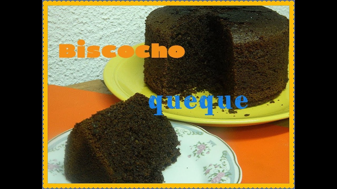 BISCOCHO O QUEQUE INTEGRAL DE CHOCOLATE !!!
