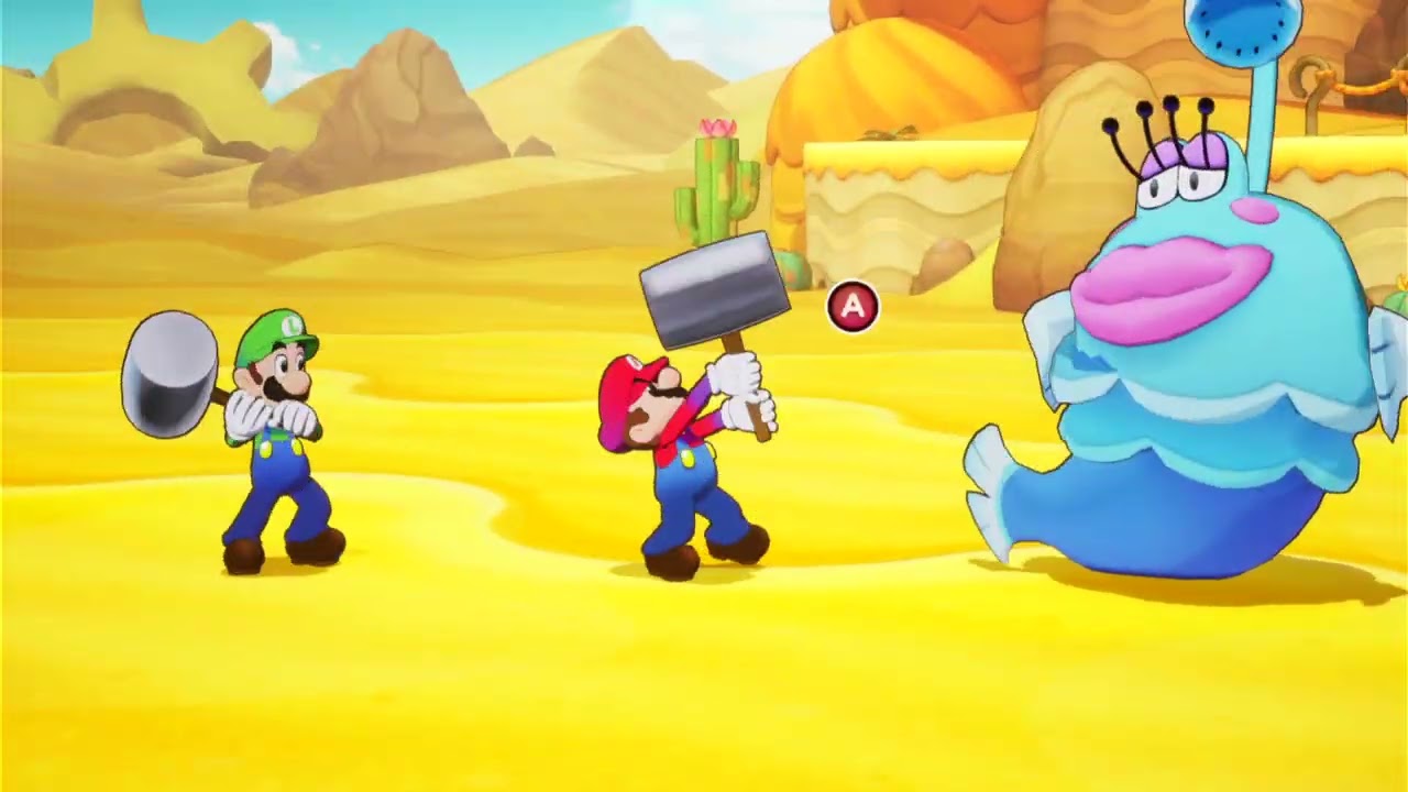 Mario and Luigi BrotherShip Part 13: SAND SHORKS
