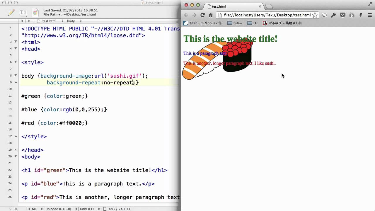 CSS - 11. Background-repeat and background-position