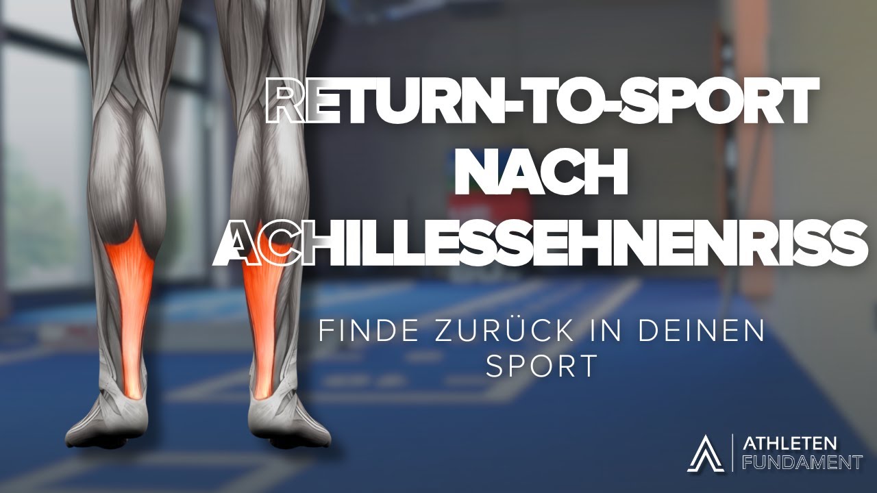 Achillessehnenriss - dein Leitfaden für die erfolgreiche Rückkehr in den Sport