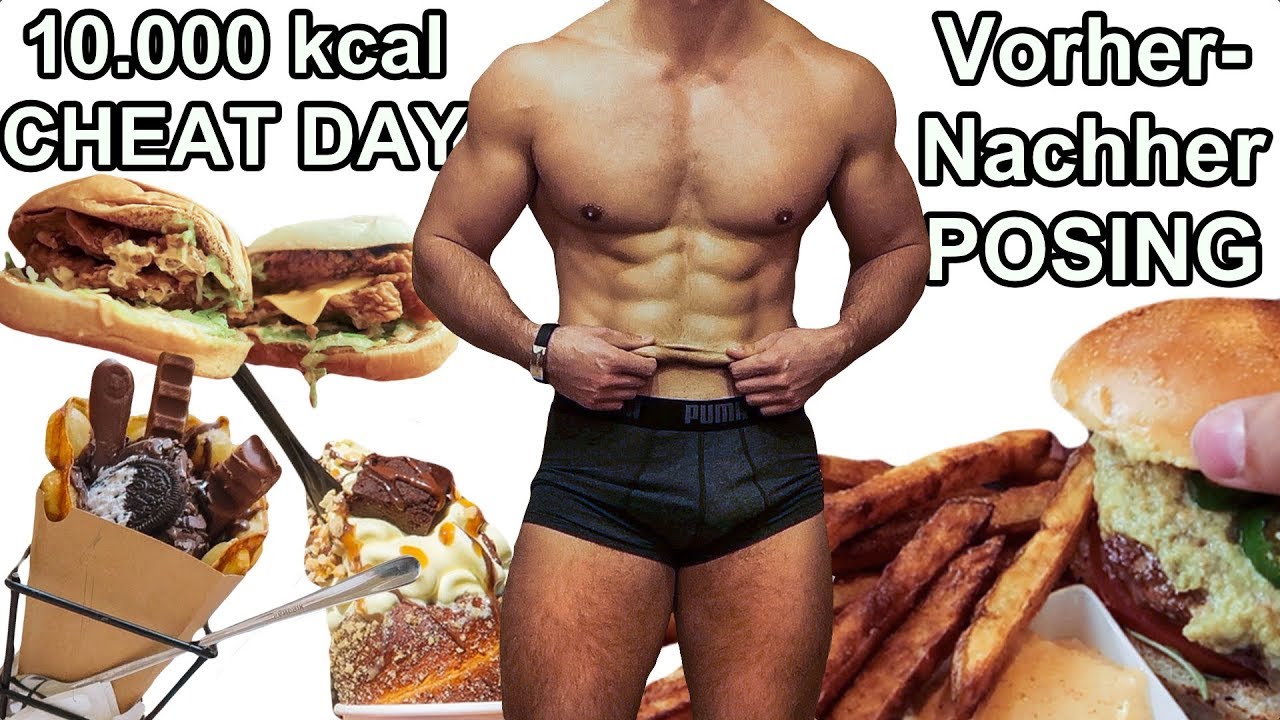 10.000 kcal Cheat Day Challenge | Mit Vorher- Nachher-Posing | In Prag