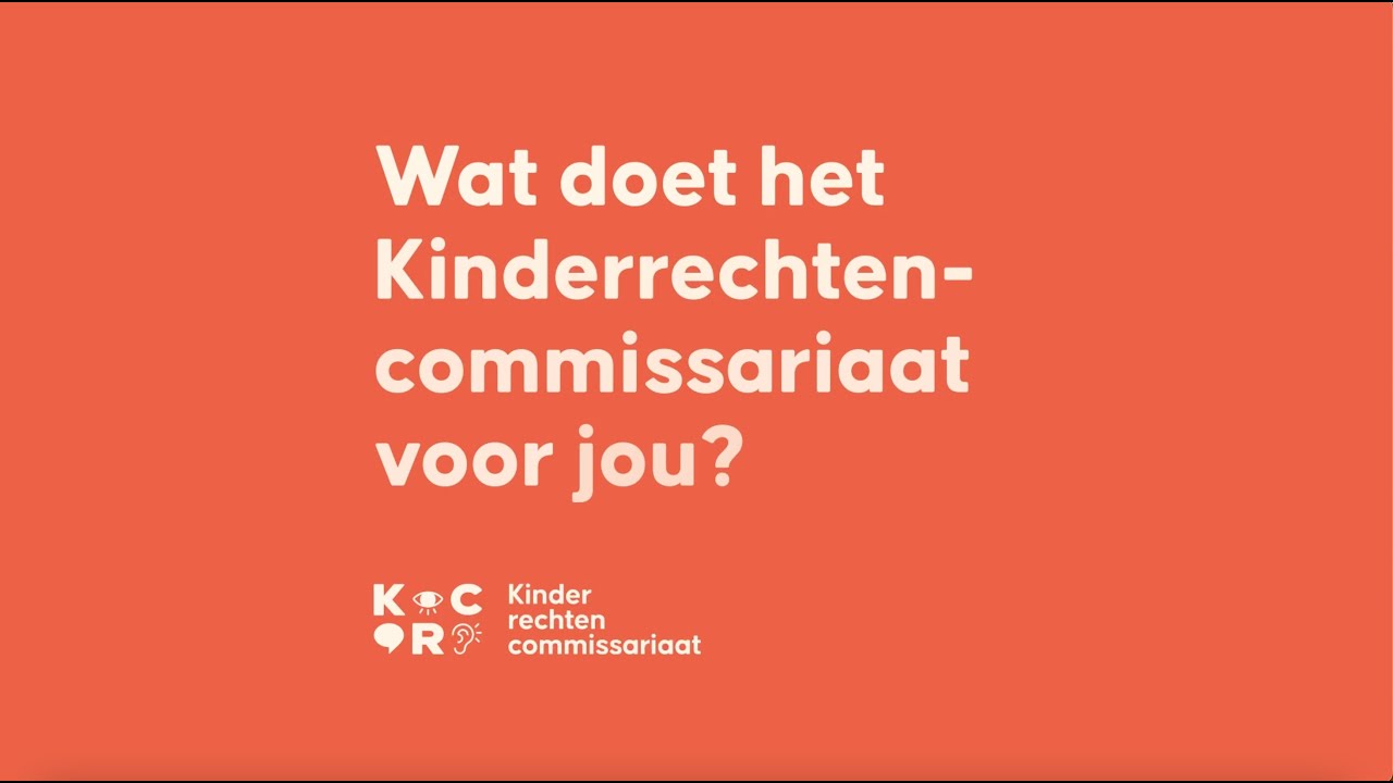 Wat doet het Kinderrechtencommissariaat voor jou?