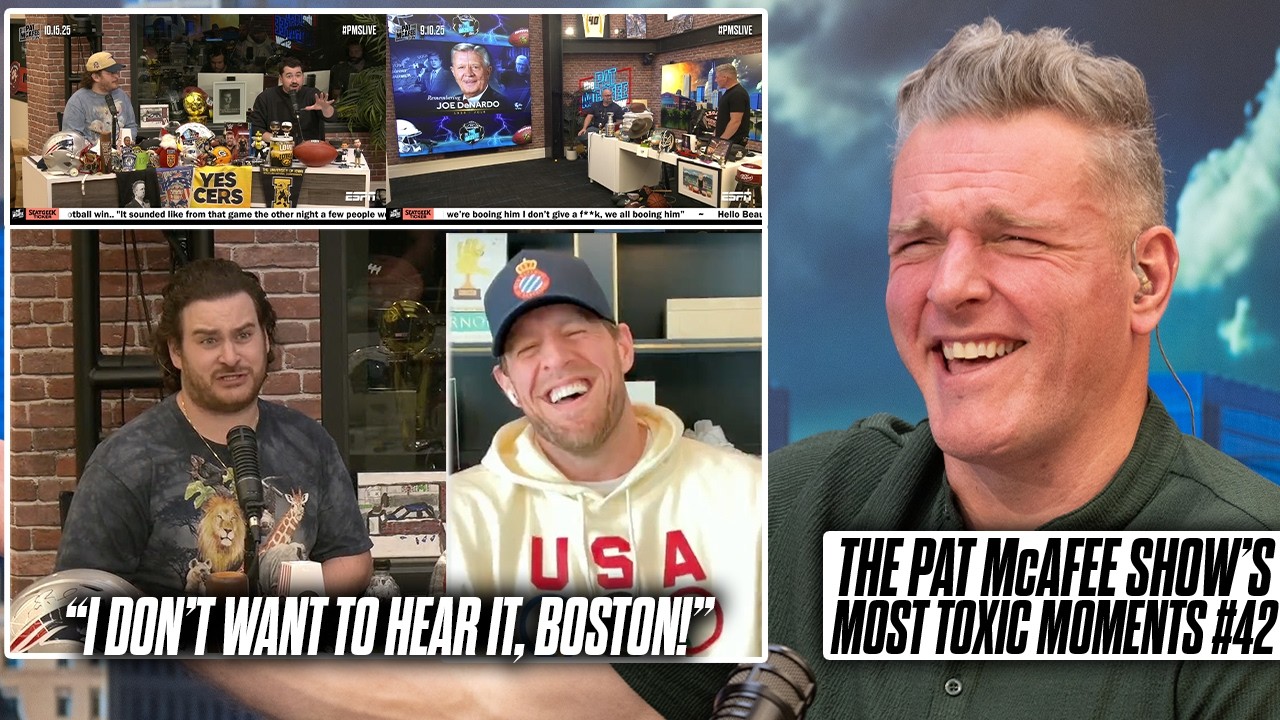 An Hour Of Boston Connor vs JJ Watt, Ty vs Everyone, & More Toxic Moments From The Pat McAfee Show