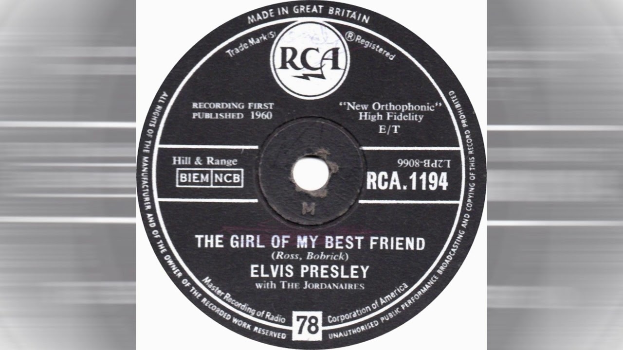 Elvis Presley - The Girl Of My Best Friend [extended remix]