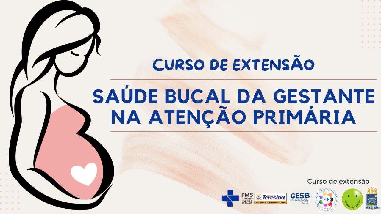 CURSO DE EXTENS&Atilde;O: Sa&uacute;de Bucal da Gestante na Aten&ccedil;&atilde;o Prim&aacute;ria - Dia 1&deg;