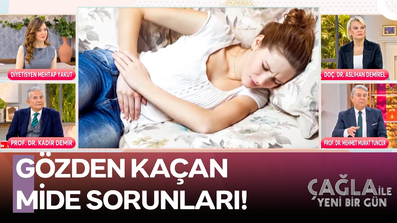 Mide Ağrılarıyla Ortaya Çıkan Kalp Krizine Dikkat! - Çağla ile Yeni Bir Gün 1565. Bölüm