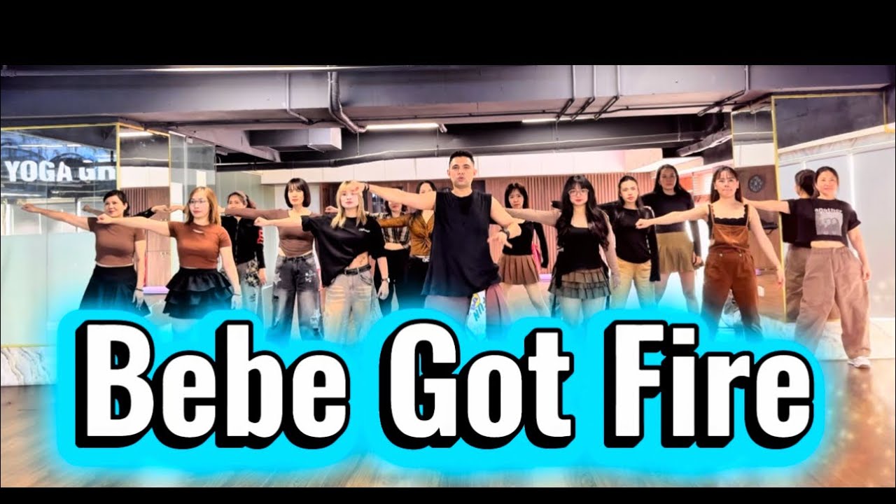 Bebe Got Fire_ RINA_ #rinawangsu #englishsong #bebegotfire_ Zumba_ #zumba Sandipbambhaniya​