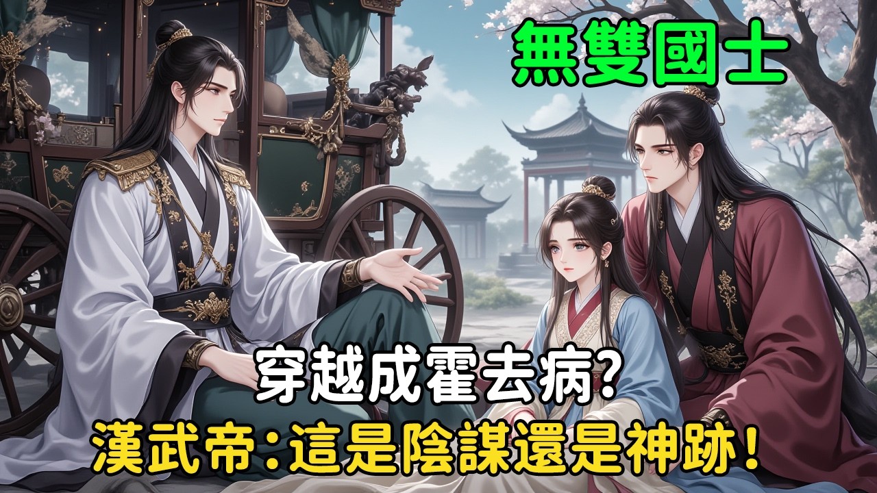 《穿越成霍去病？漢武帝：這是陰謀還是神跡！》征和元年，一個與冠軍侯霍去病容貌無二的青年從天而降，落入甘泉宮禁地。漢武帝劉徹冷眼審視，金日磾驚懼不已。身負【無雙國士】系統卻被迫在帝王心術的刀尖上起舞。
