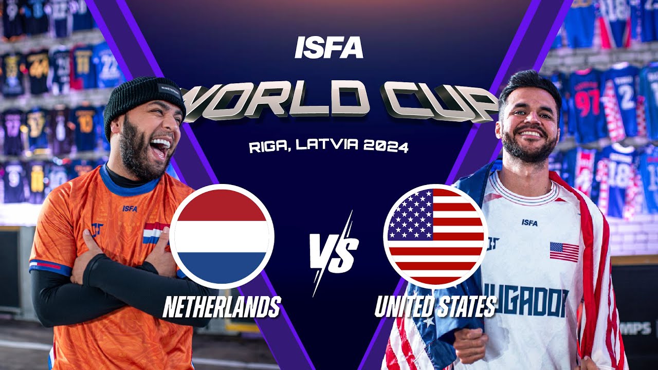 Netherlands v USA (Semi Final) | ISFA World Cup 2024 - 3v3 Street Football
