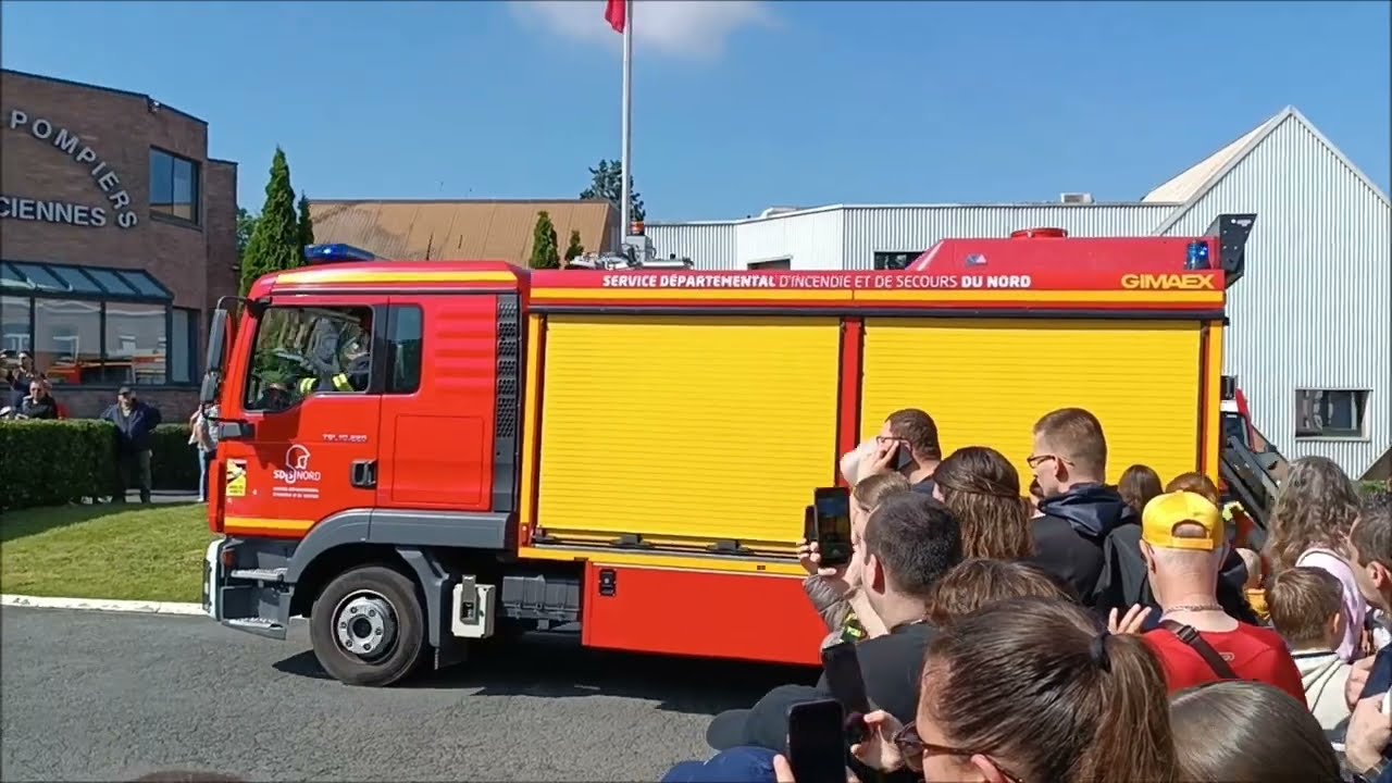 Pompiers de Valenciennes : Journée Portes Ouvertes 2024