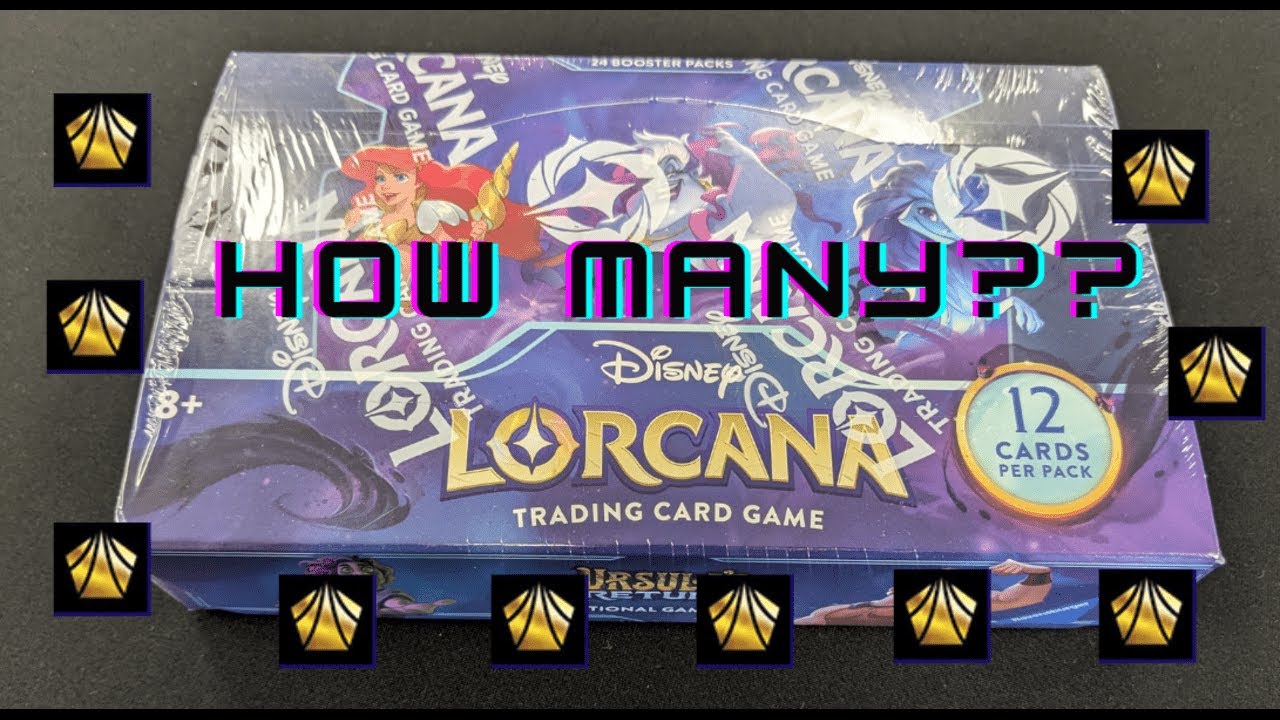 How many Legendaries in one box??!?! Disney Lorcana Ursula's Return