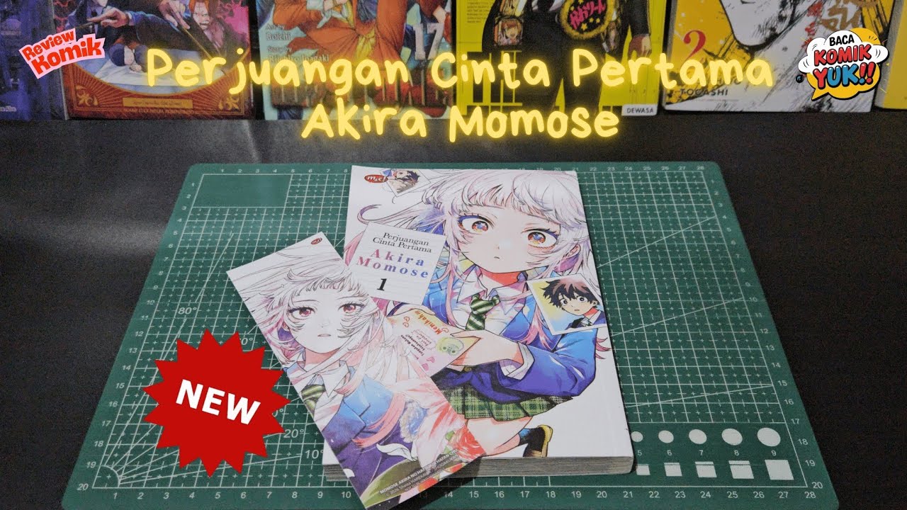 Review Komik Perjuangan Cinta Pertama Akira Momose volume 1