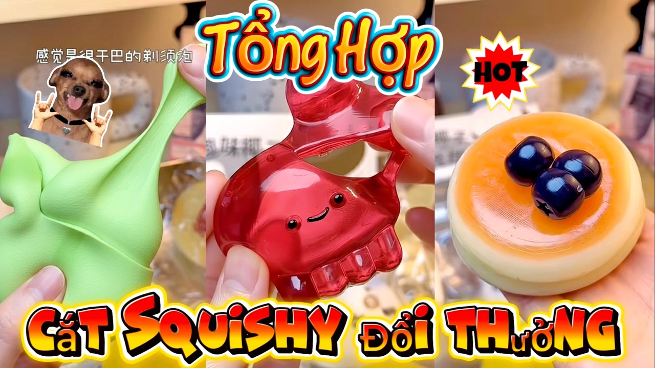 [TỔNG HỢP] Cắt Squishy Đổi Thưởng 112 | Bánh Snack Bằng Vàng..(Quỳnh Vịt)