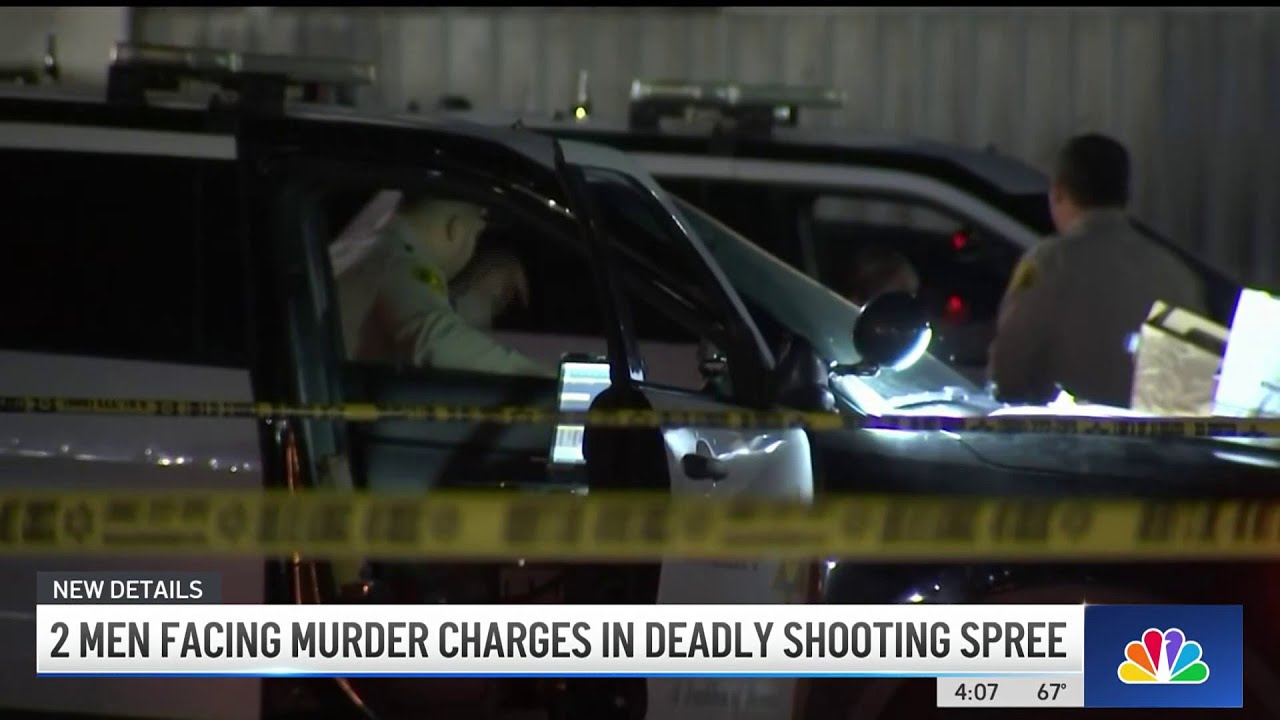 2 gang members charged in southeast LA murder spree