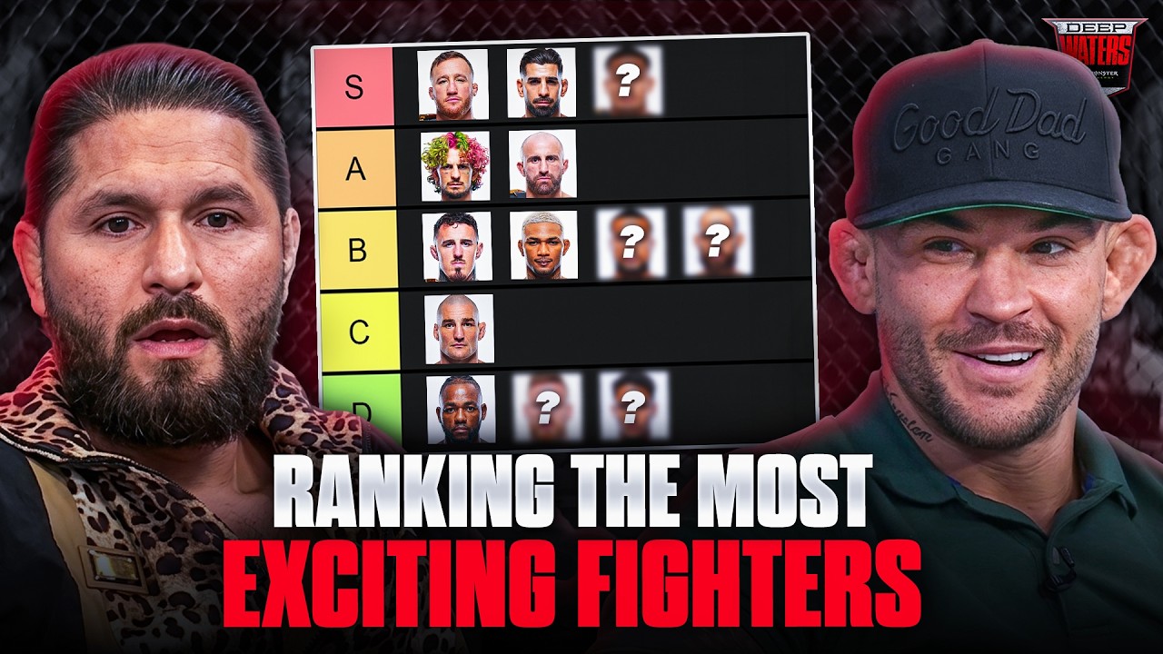 Jorge Masvidal, Dustin Poirier, Chris Weidman rank the most exciting fighters in the UFC 👀🔥