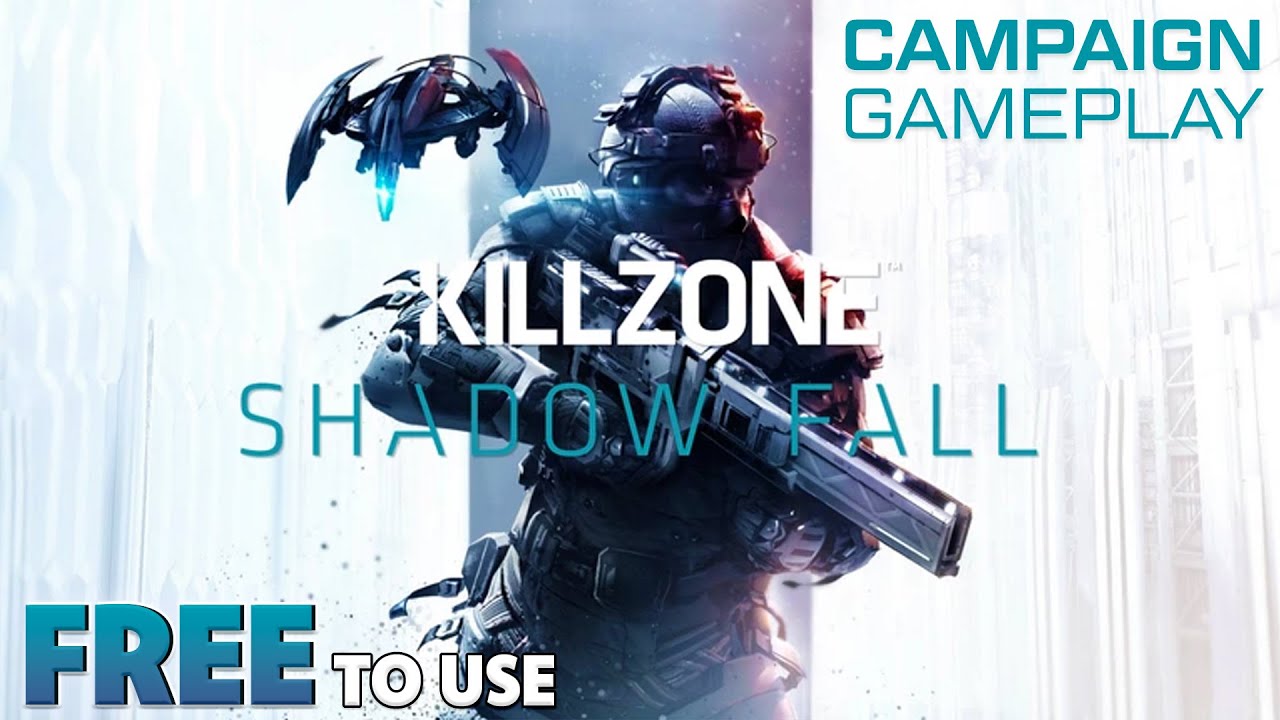 Killzone: Shadow Fall Campaign Gameplay | All Trophies | PS4 Pro 1080p 60 FPS (FREE TO USE)