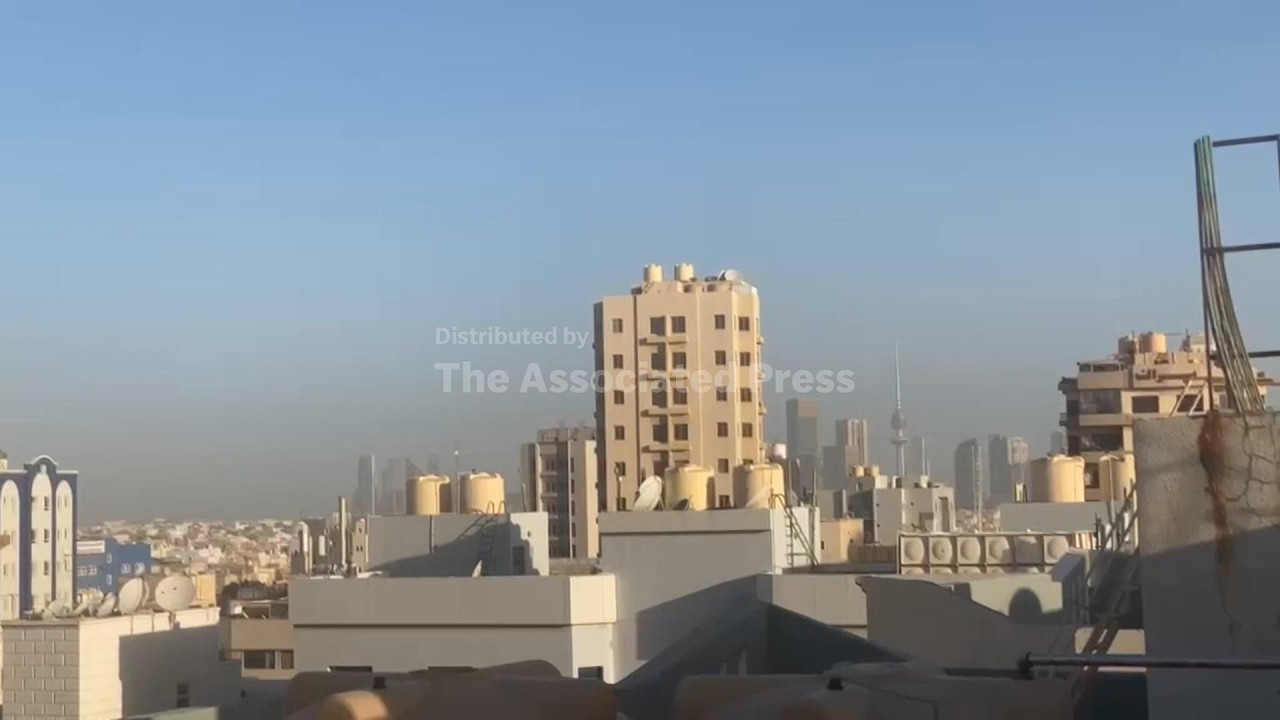Sirens sound in Kuwait after it says its air defences intercepted incoming fire