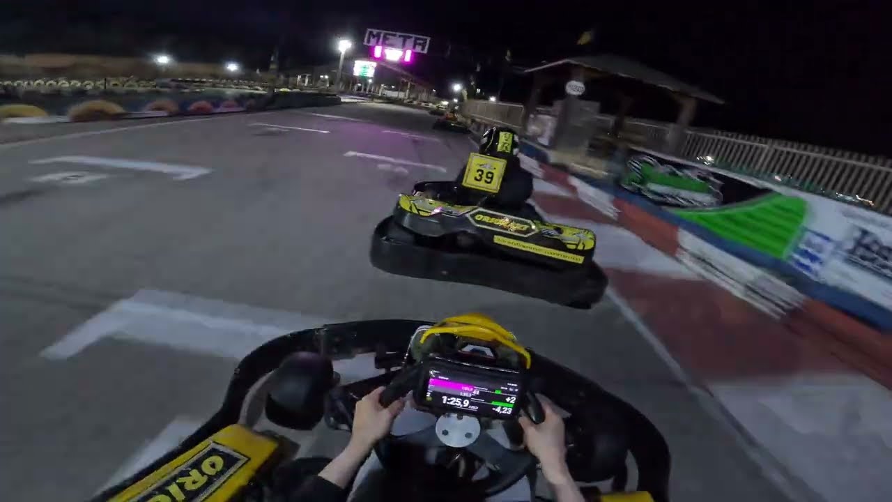 Karting Oriokart Carrera de entrenamiento Salida P9 Carrera P6 