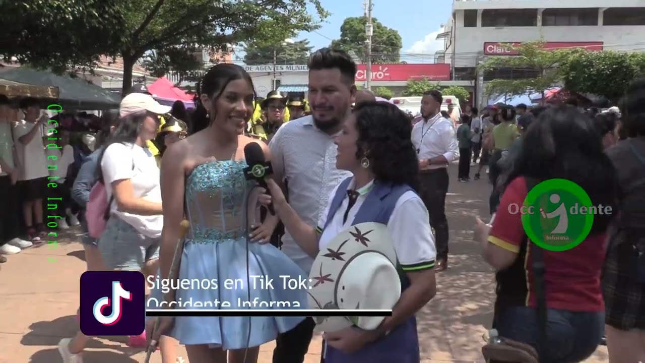 Ahuachapán celebrando el 15 de septiembre 2024.