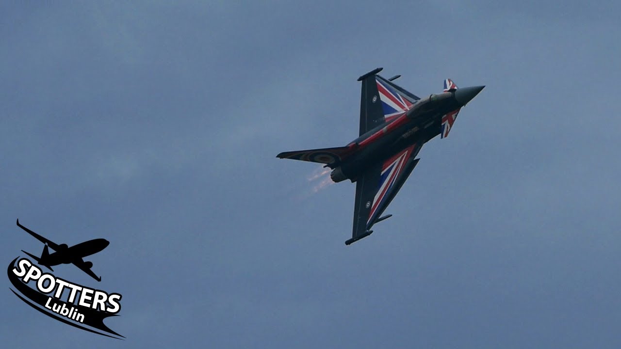 Eurofighter Typhoon Royal Air Force / Air Show Radom 2023