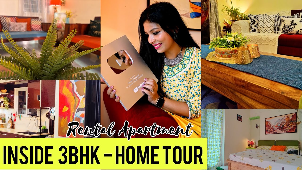 Inside House Of Kalakriti’s 3BHK HOME TOUR❤️Latest & Amazing Home Decorating Ideas & Organization 💥
