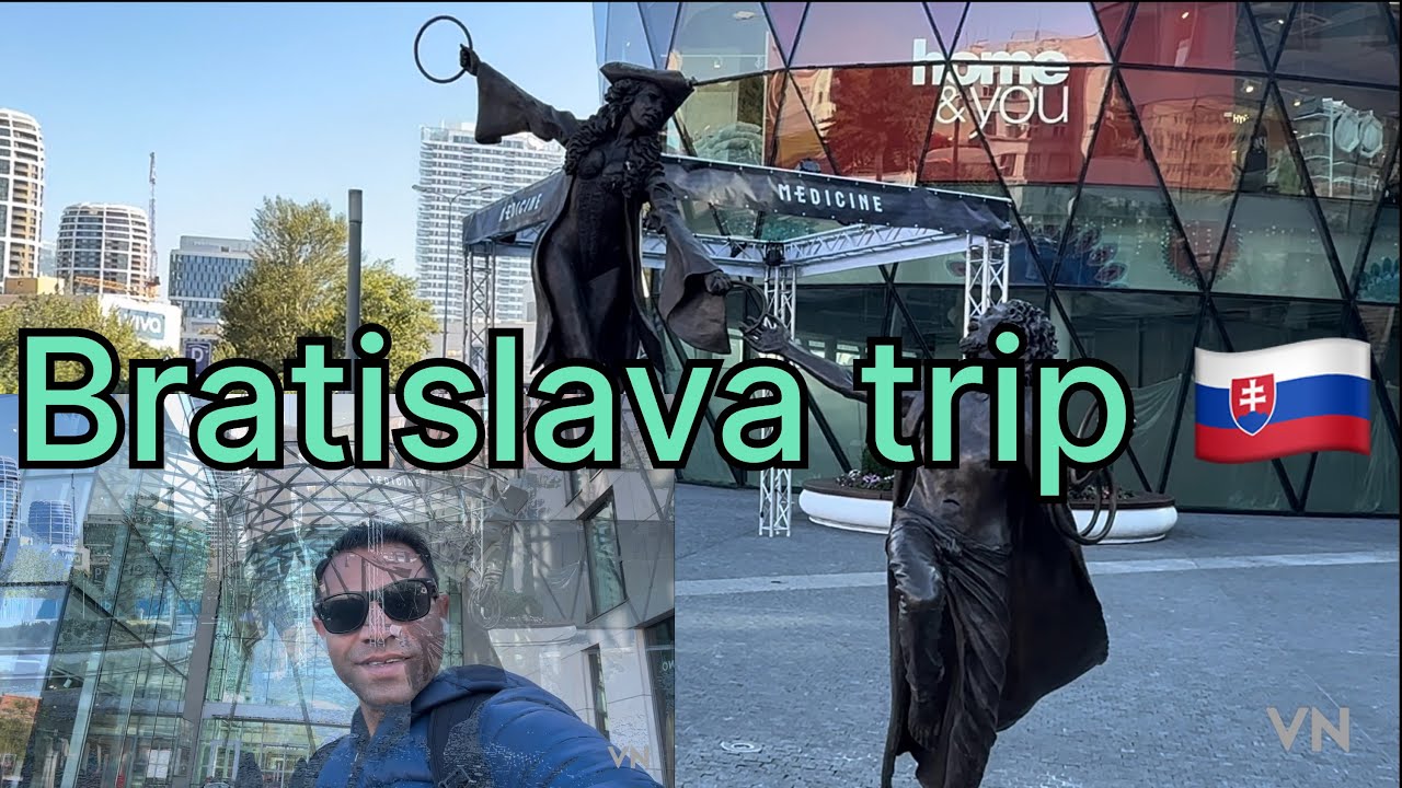 Slovakia trip ! How to travel Europe ! Bratislava trip ! Best places to watch Europe! Solo trip