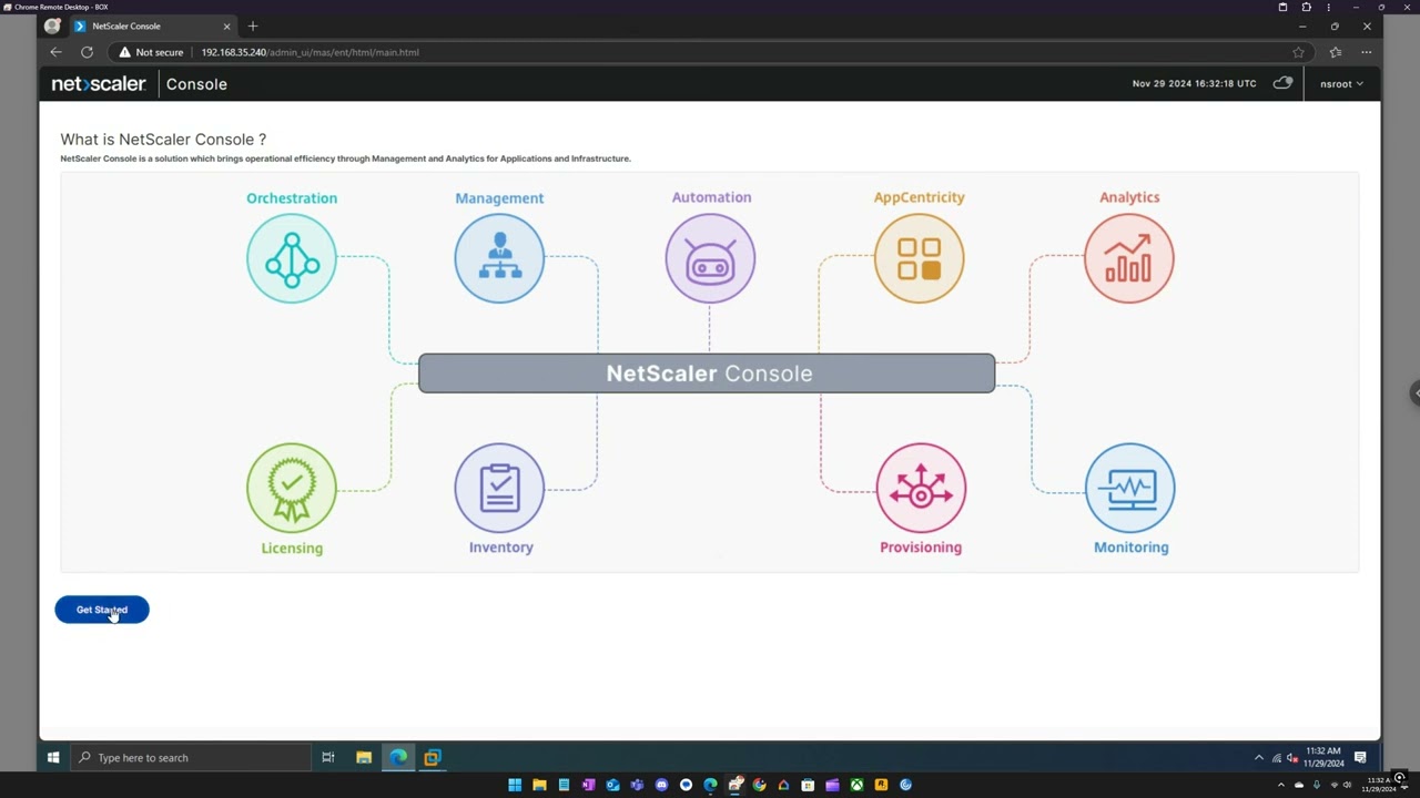 NetScaler Console - Initial Setup and Upgrade Jobs