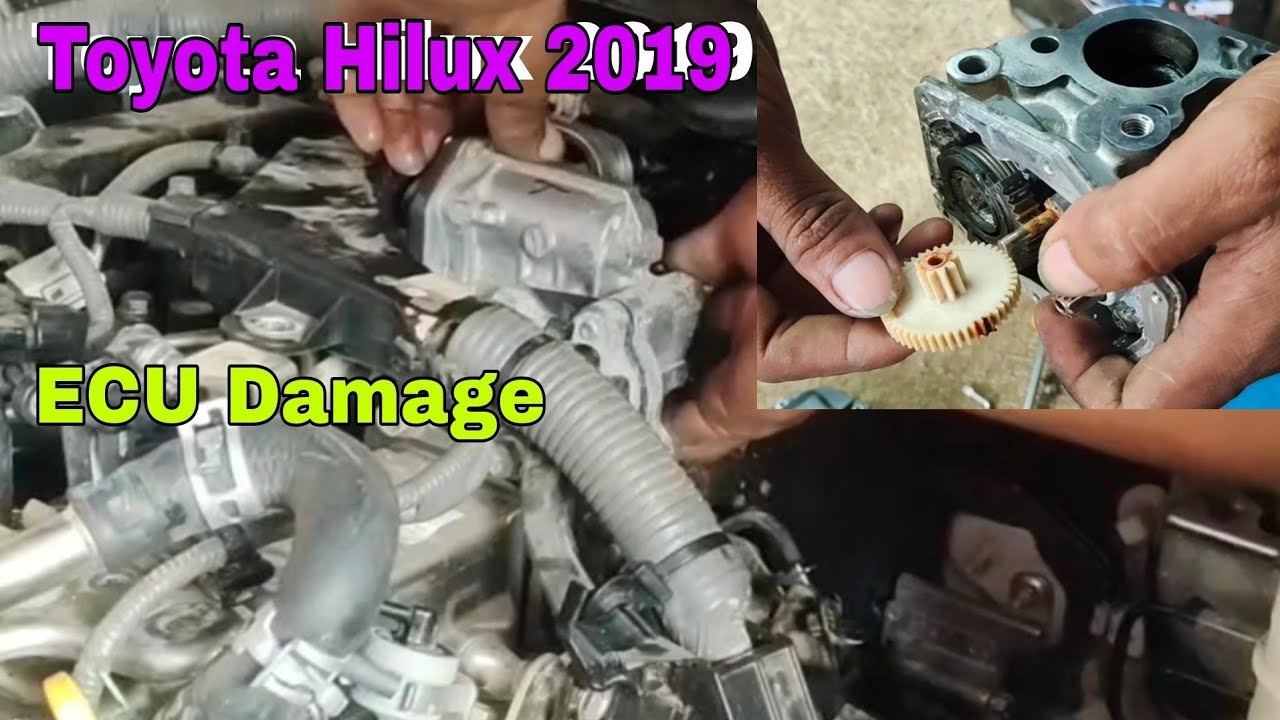 Toyota Hilux 2019 Damage ECU