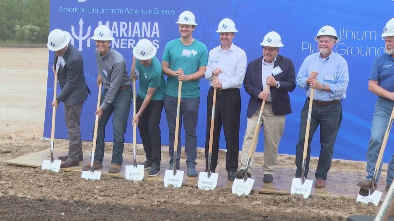 Lithium extraction plant coming to Joaquin, TX