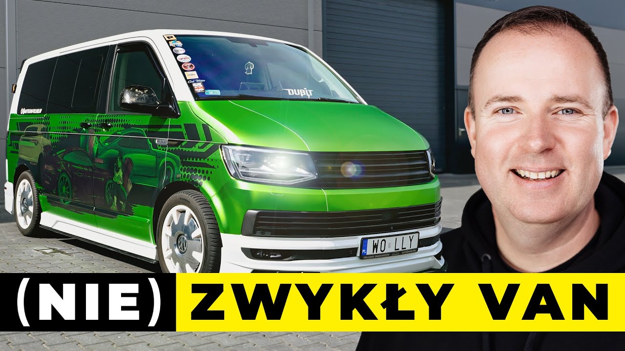 Rodzinny VAN z charakterem. 308 KM i strzały z wydechu! Volkswagen T6 Multivan Bulli 4Motion