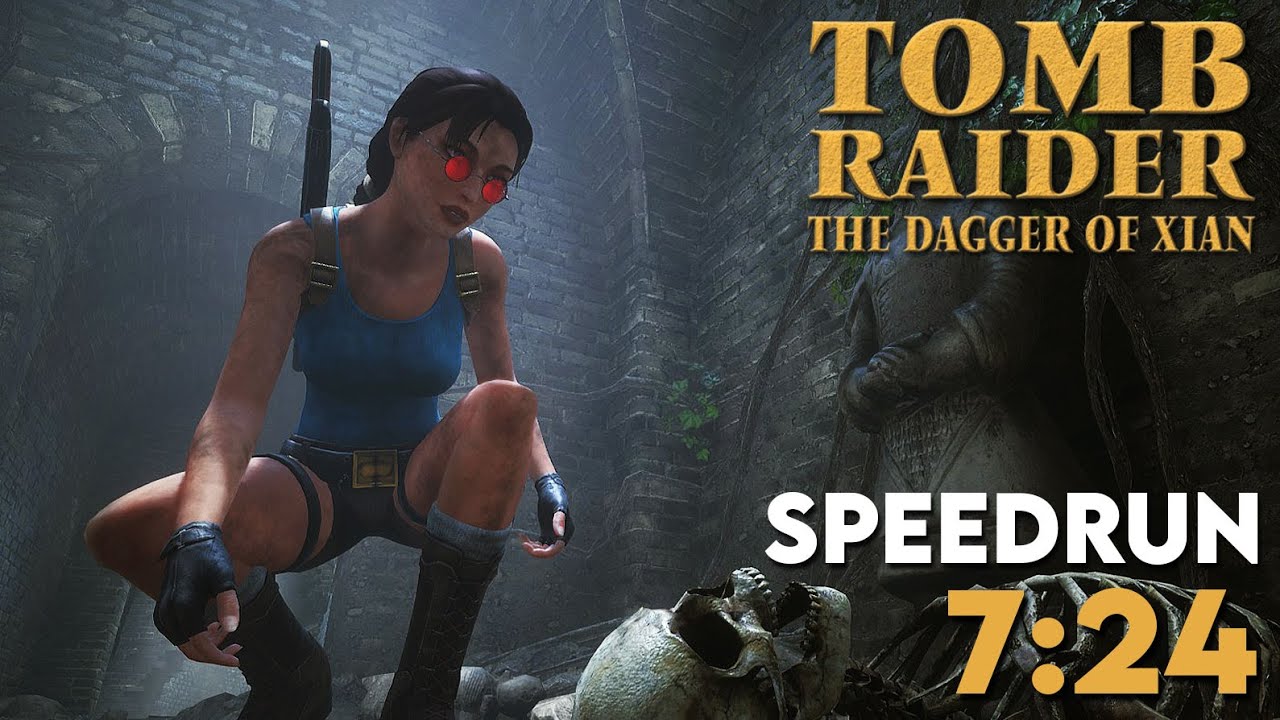 Tomb Raider: The Dagger of Xian (Demo) Speedrun in 7:24