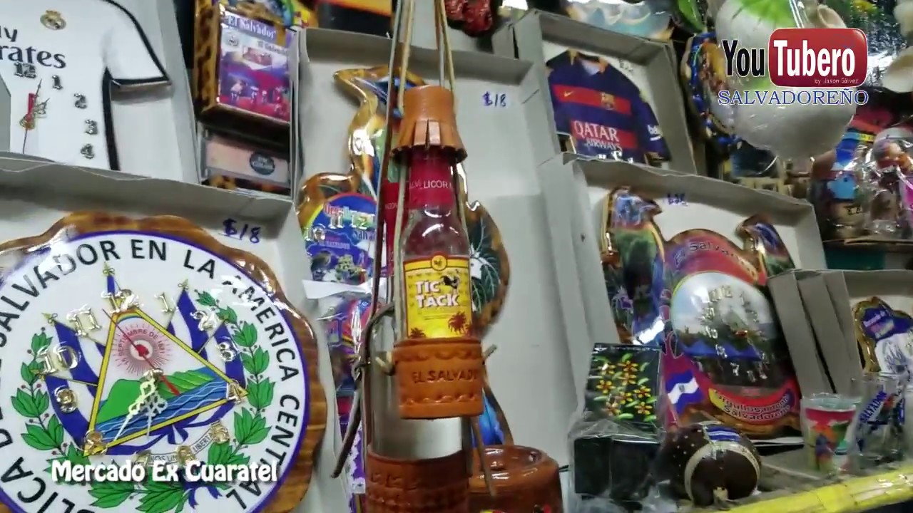 Mercado ex cuartel San Salvador El Salvador visitando el mercado de artesanias parte 2 ys svl
