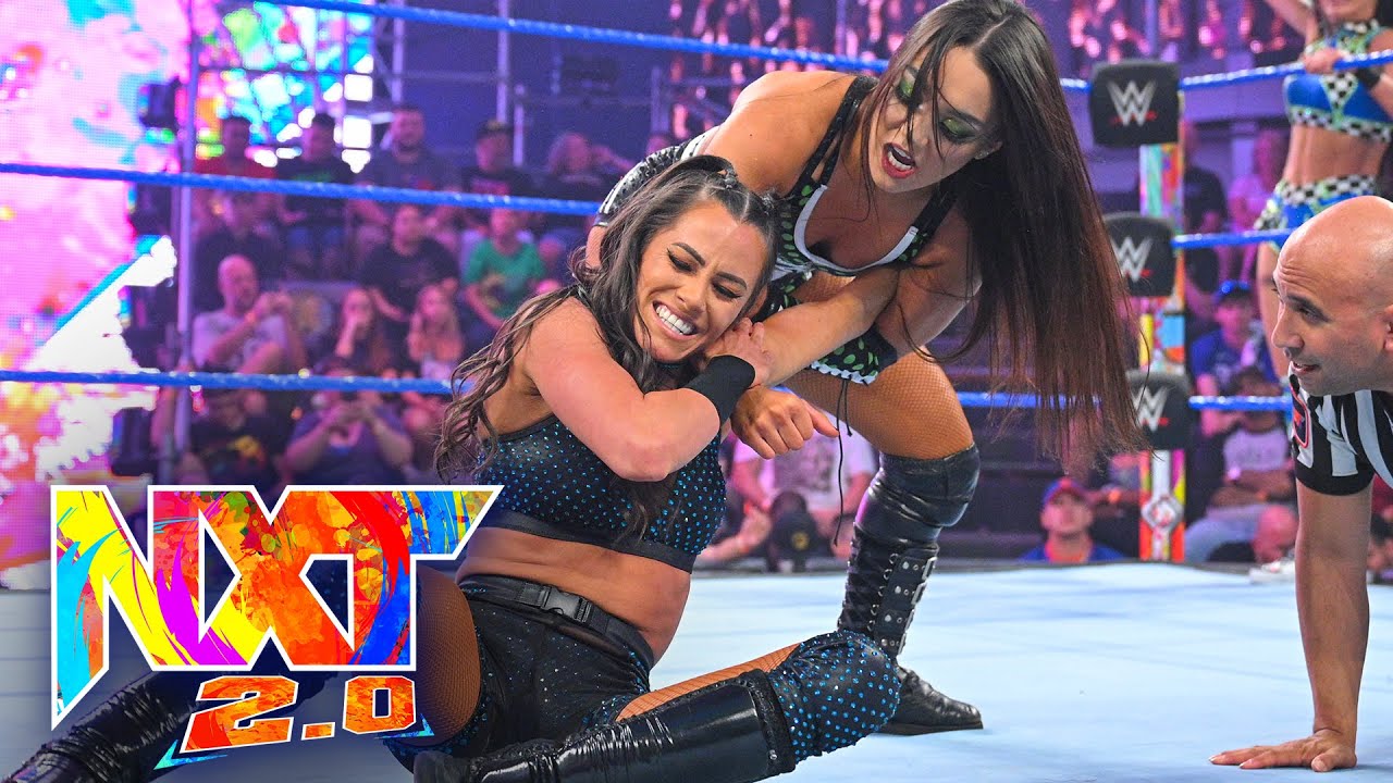 Кора Джейд и Роксанна Перес против Катаны Ченс и Кайден Картер: WWE NXT, 28 июня 2022 г.