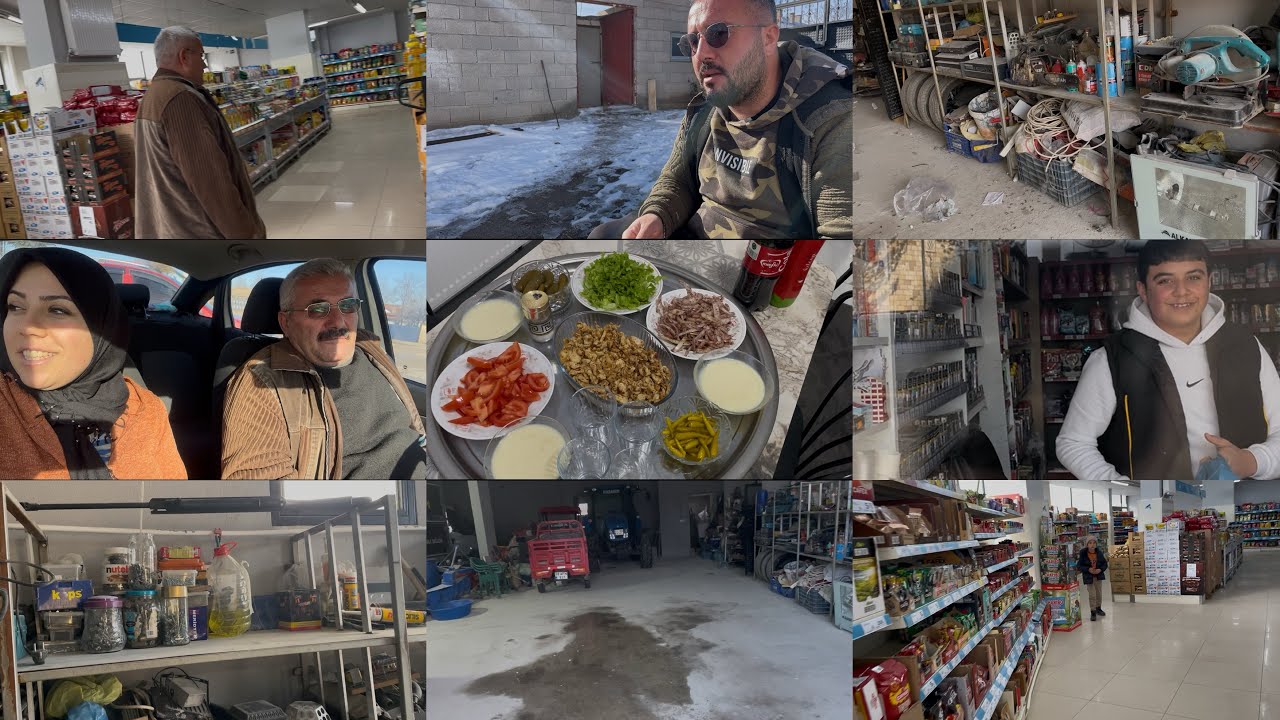 KAYINBABA &GELİN ALIŞVERİŞTEYİZ⁉️KAANIM İŞ YERİNDE🥰EV USULÜ TAVUK DÖNER🐓GARAJ TEMİZLİĞİM👍