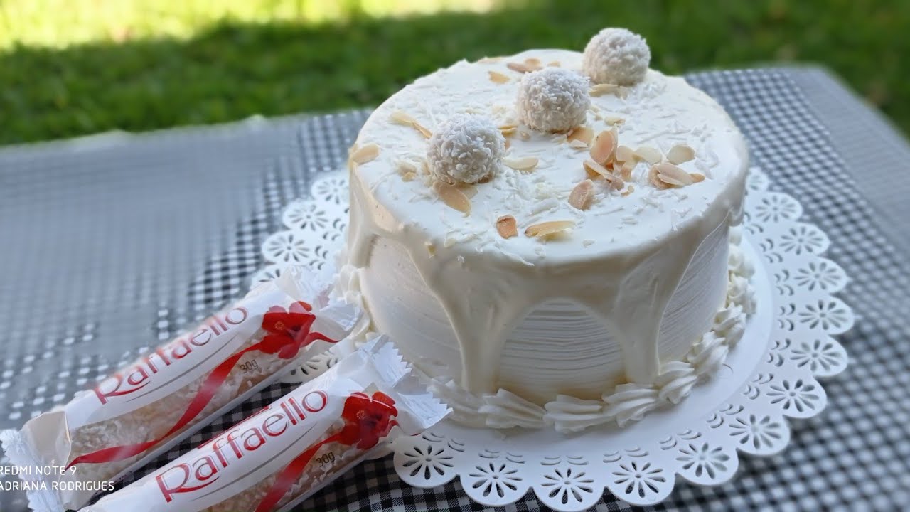 MINI BOLO RAFFAELLO - BOLO DE 1 KILO