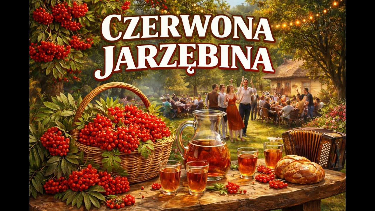 CZERWONA JARZĘBINA - PIOSENKA BIESIADNA