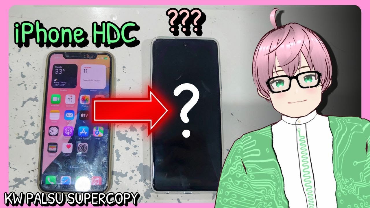 Mencoba ganti HP dari iPhone HDC KW SUPERCOPY (Xiaomi Mi 8) ke ?? [vTuber Indonesia]