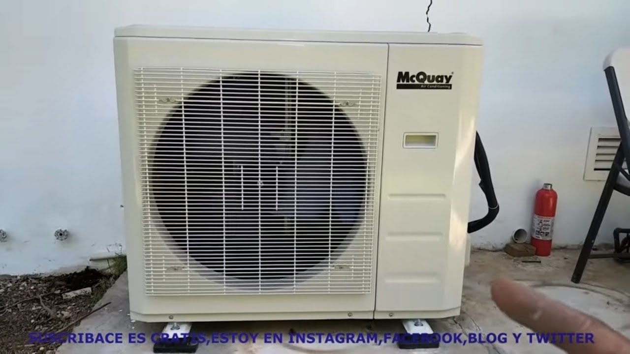 ¿ NO ENFRIA ? McQUAY INVERTER AIRE ACOND MANEJA-DORA ¿ COMO LO REPARO ?