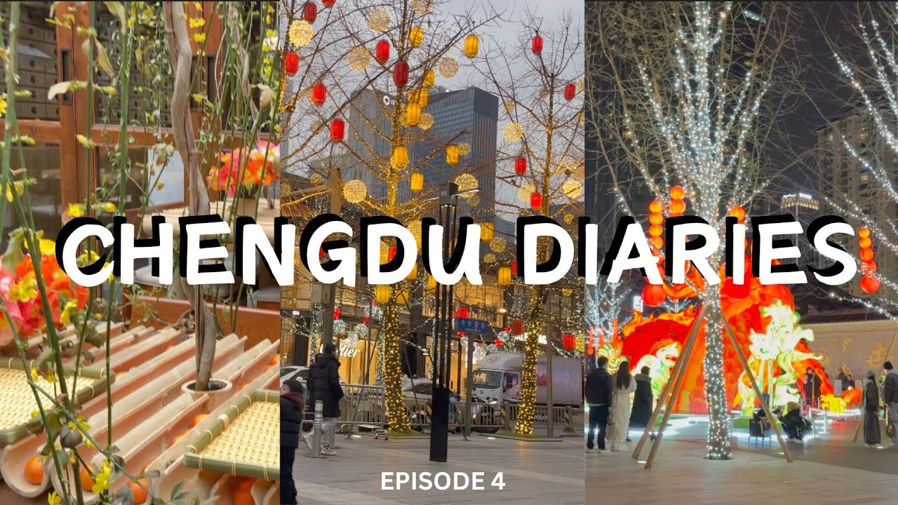 CHENGDU DIARIES EP 4 | February Break around Taikoo Li, Times Outlet, etc