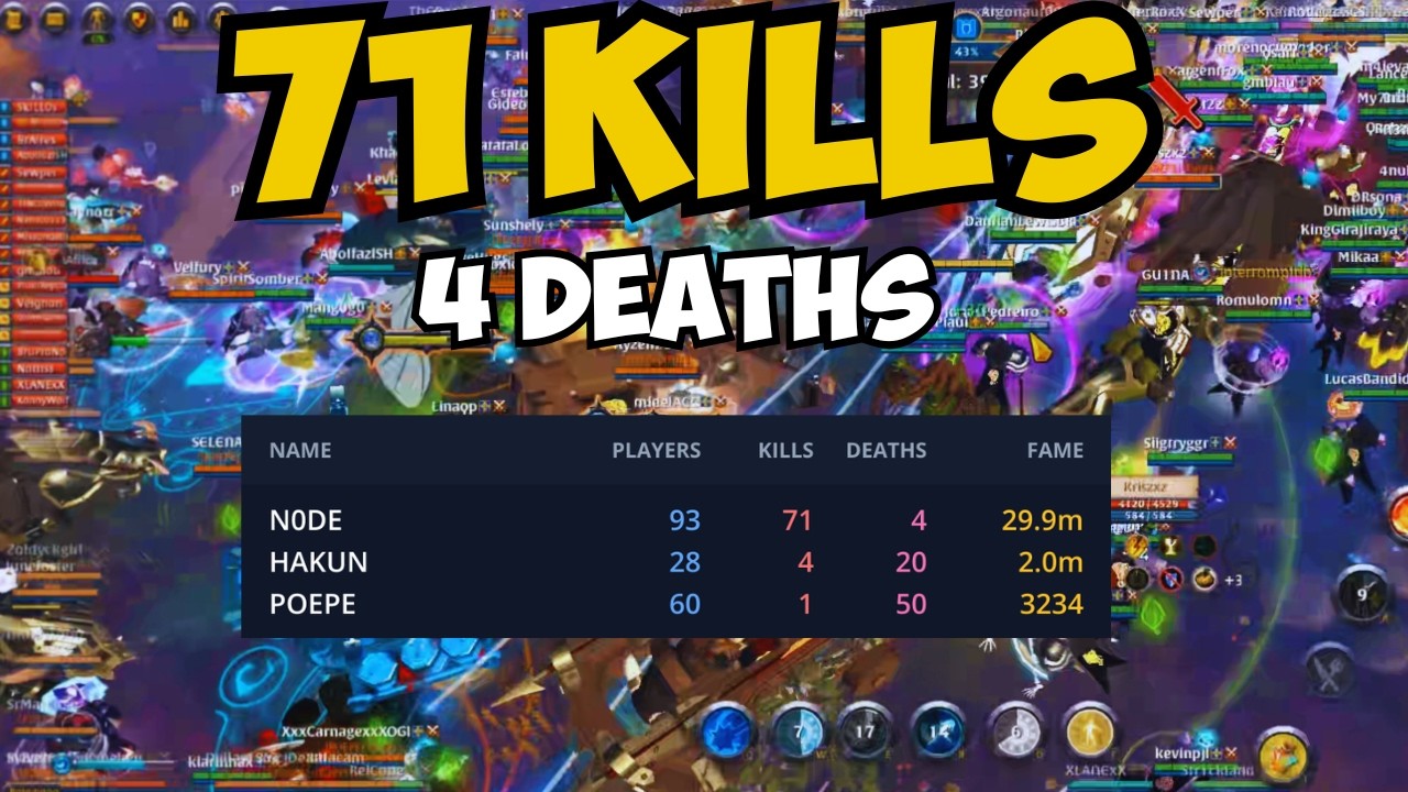 ZVZ ALBION ONLINE PIVAS VS IFURES + DESAVENCE DEF TERRY BADROCK POV