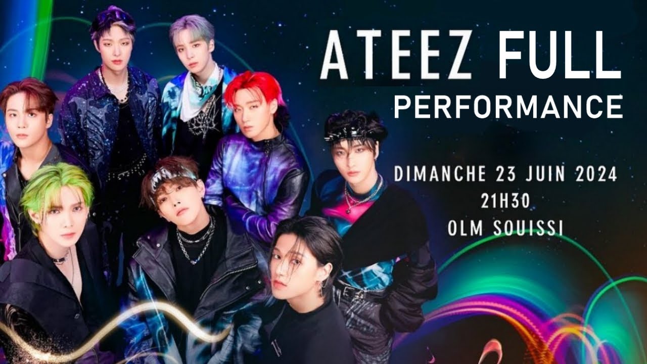 MAWAZINE ATEEZ FULL PERFORMANCE [24.06.2024]